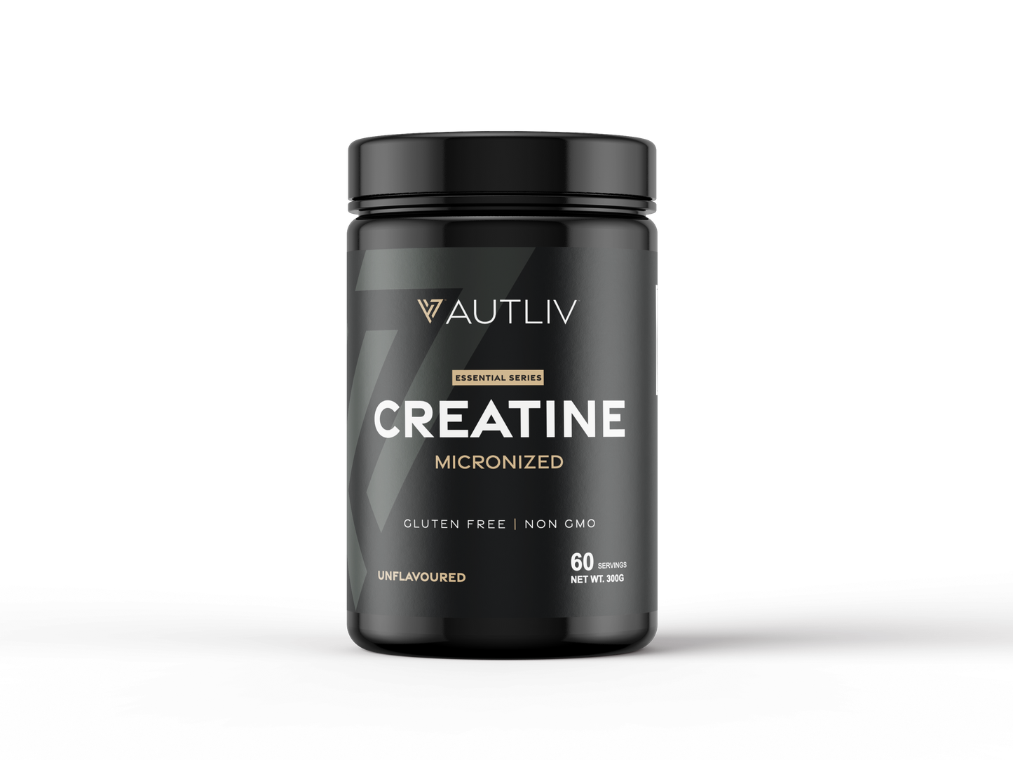 AUTLIV Creatine Monohydrate — Pure Micronized Creatine Powder for Strength, Energy & Muscle Performance | Clean Power for Body & Mind