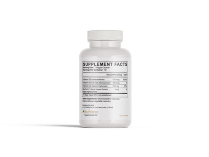 AUTLIV Vitamin D3 + K2 — With Calcium & BioPerine for Bone, Immune & Heart Support | Daily Vitality & Absorption Boost