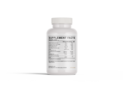 B-Complex+ — Advanced B-Vitamin Blend with Vitamin C, Choline & Inositol | Energy, Focus & Stress Support