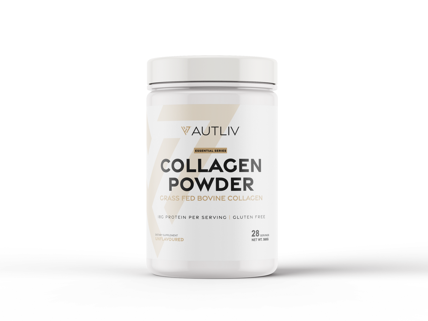 AUTLIV Collagen Peptides — Premium Hydrolyzed Collagen for Skin, Hair, Nails & Joint Support | Vitality & Strength from Within