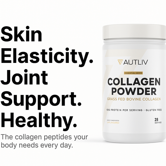AUTLIV Collagen Peptides — Premium Hydrolyzed Collagen for Skin, Hair, Nails & Joint Support | Vitality & Strength from Within