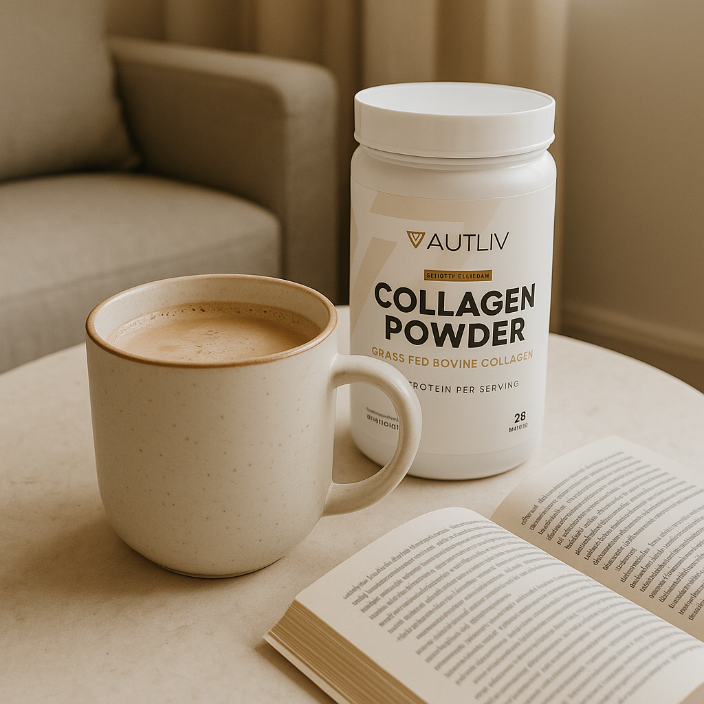 AUTLIV Collagen Peptides — Premium Hydrolyzed Collagen for Skin, Hair, Nails & Joint Support | Vitality & Strength from Within